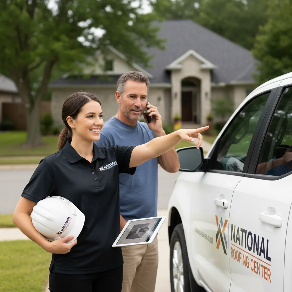 National Roofing Center customer support in Arbuckle